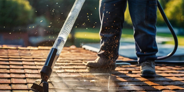 Démoussage de toiture