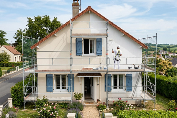 Ravalement de façade et Peinture à Chazelles